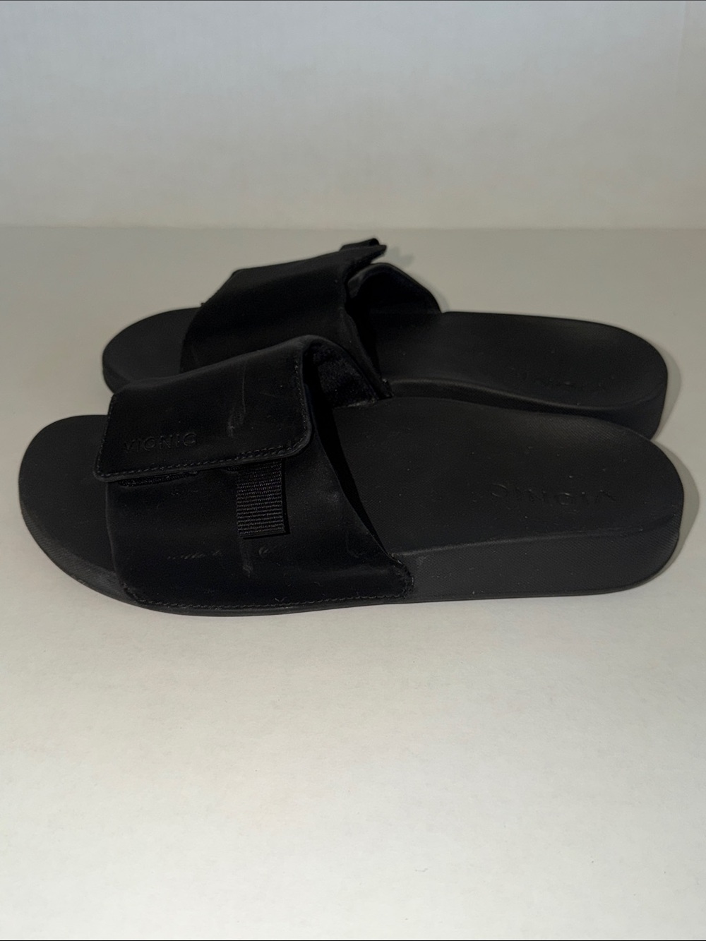 Vionic Keira Women's Orthotic Black Slide Sandal - Size 7 - Picture 4 of 9